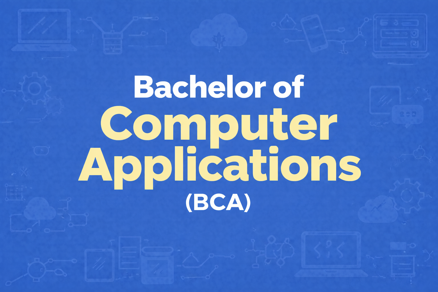 BCA Computer Science